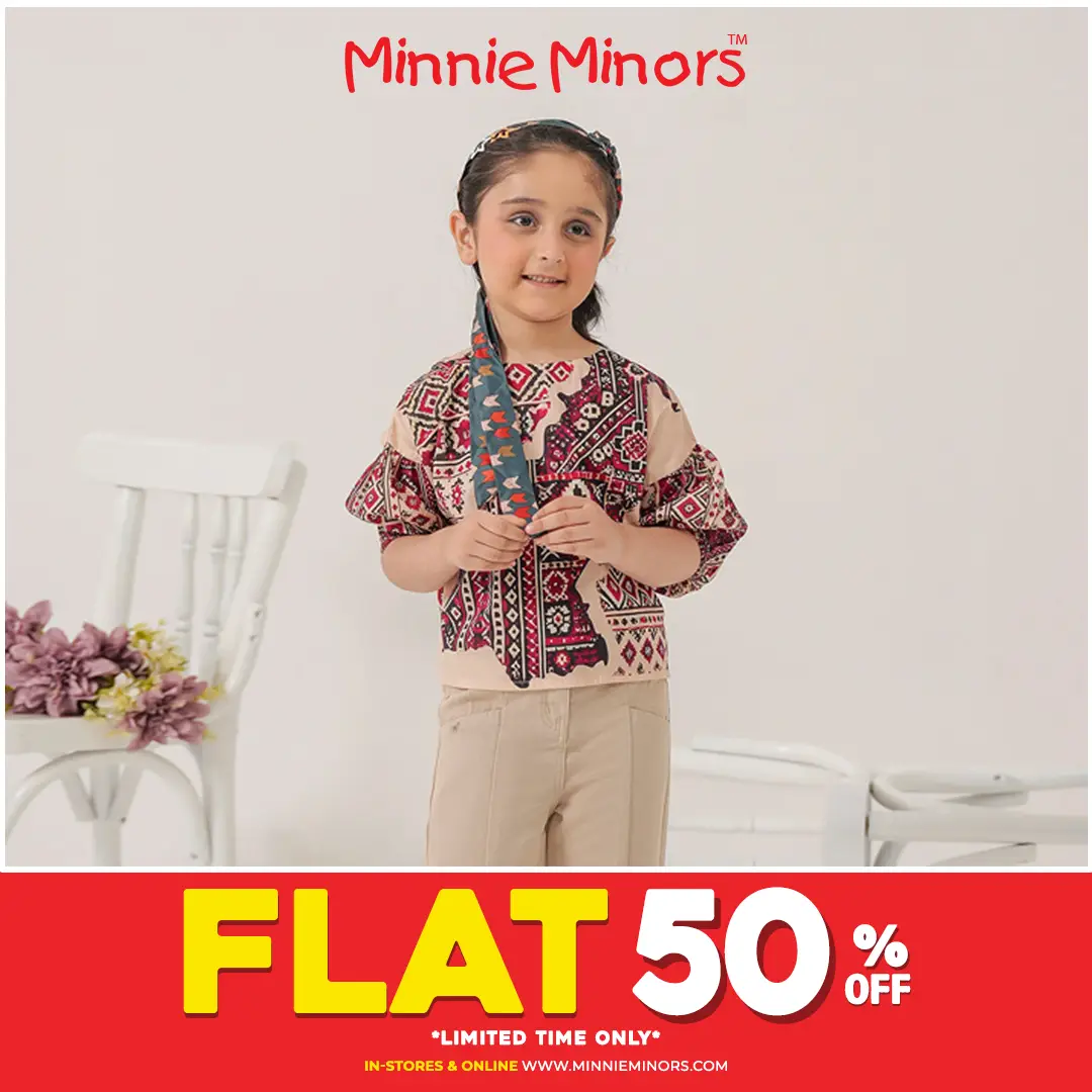 Minnie Minors - Enjoy Flat 50% Off On Vibrant Kids' Styles Today!