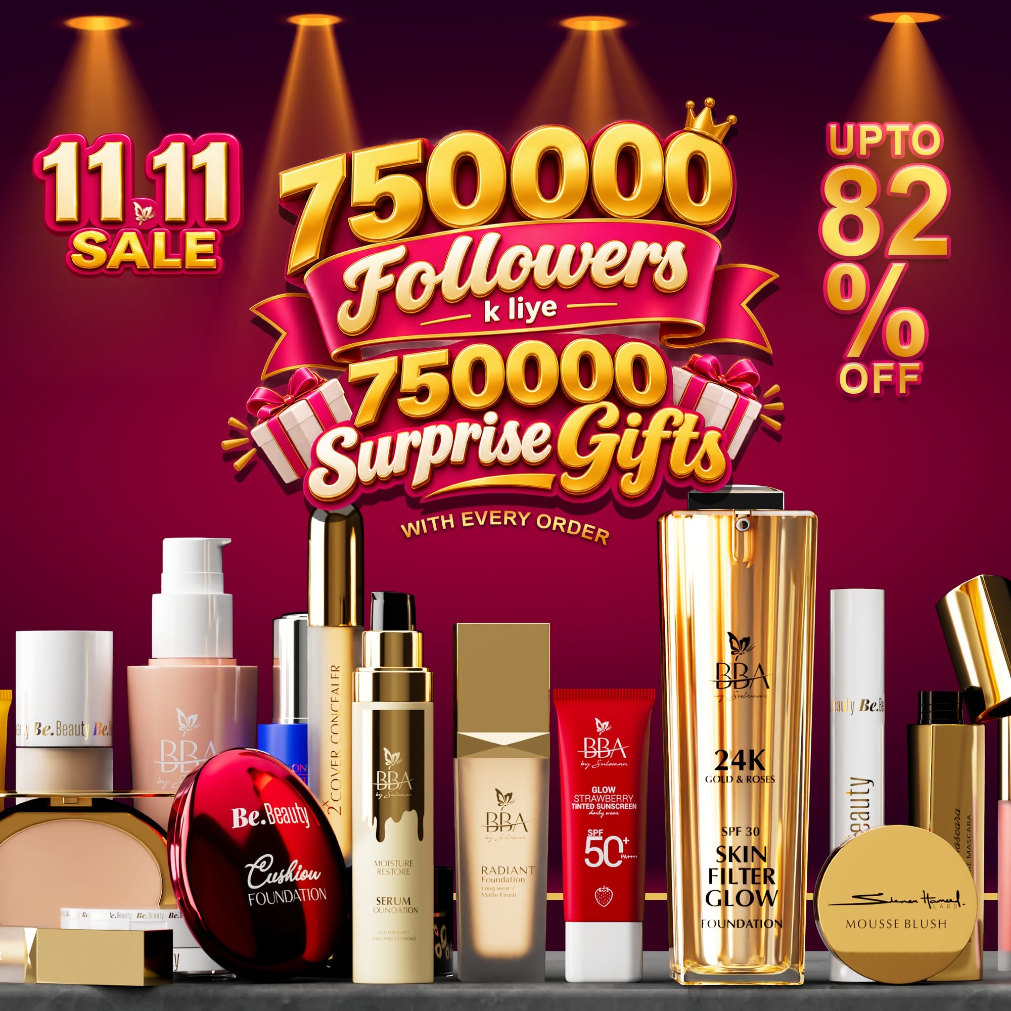 Beautify By Amna - 11.11 Sale With Up To 82% Off