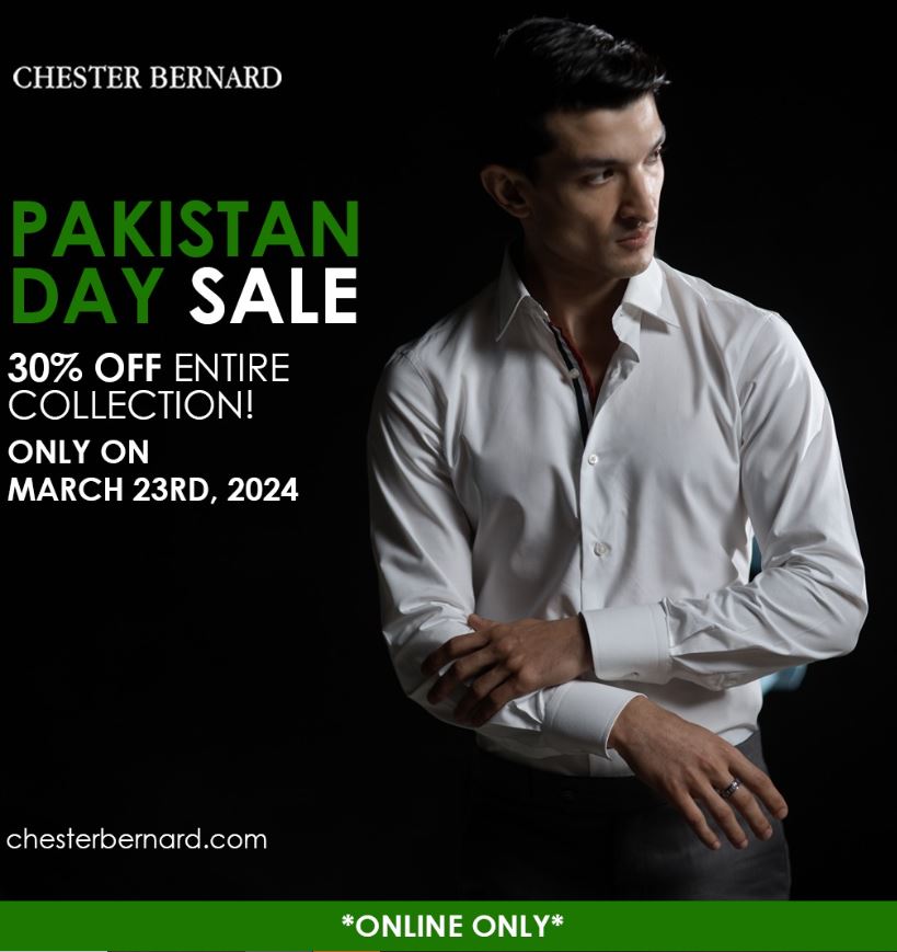 Chester Bernard - Pakistan Day Mega Sale