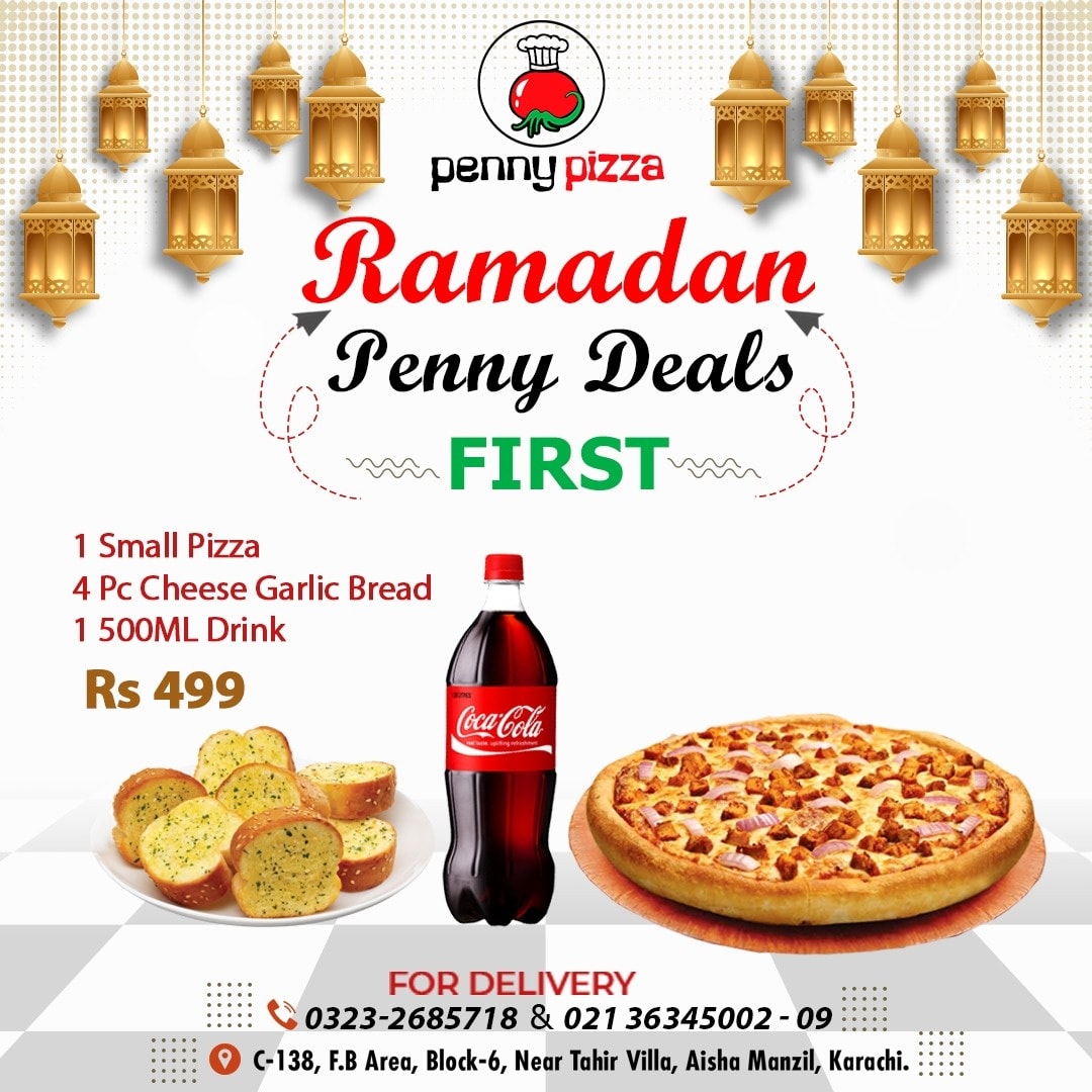 Penny Pizza - Sheri & Iftari Deal 1